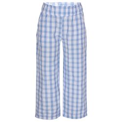 skjorte Udpakning albue Kids Up - Søde bukser - lyseblå-hvid ternet - Pammi 794 - Underdele -  IsaDisaKids