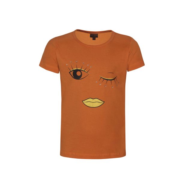 Kids Up - Sch&ouml;nes T-Shirt mit Gesicht - INA 517