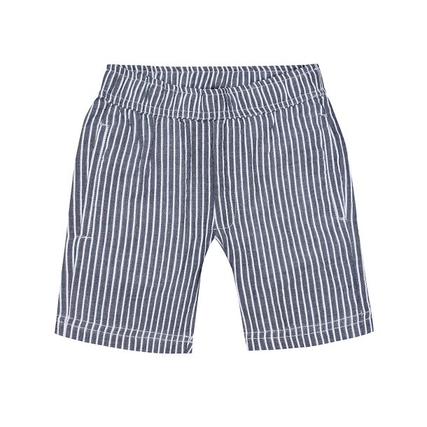 Kids Up - Schne gestreifte Shorts in Navy