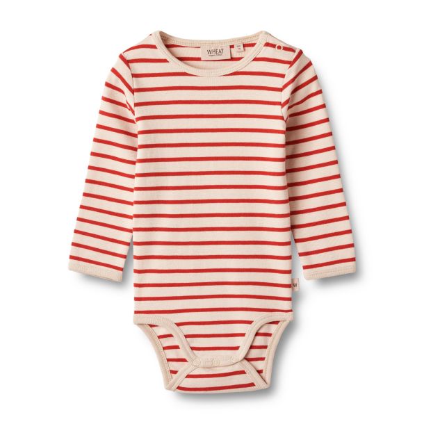 Wheat - ripp Body Berti, red stripe