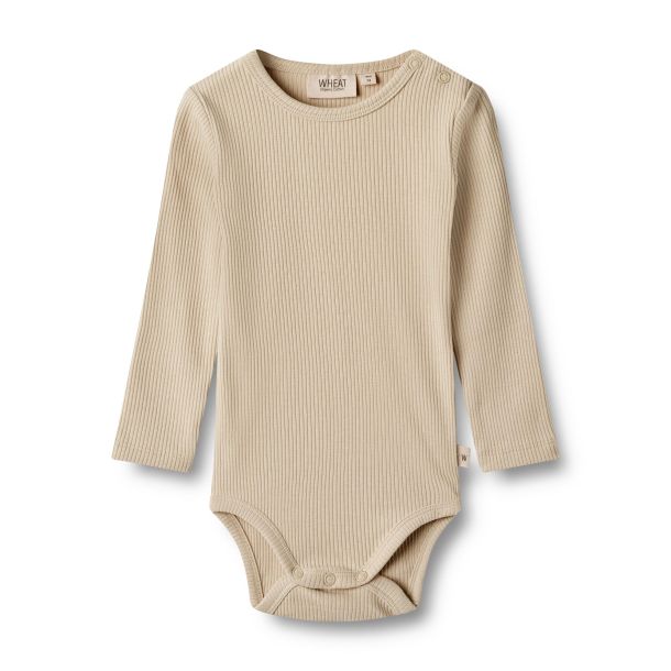 Wheat - bld rib body Spencer, feather gray