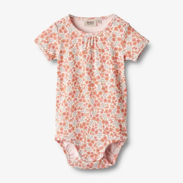 Wheat - blomstret body Linette, rose flowers