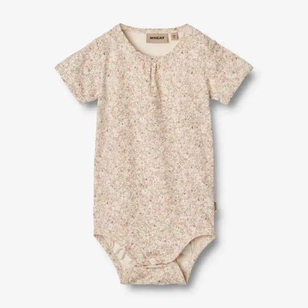 Wheat - blomstret body Linette, cream flower medow