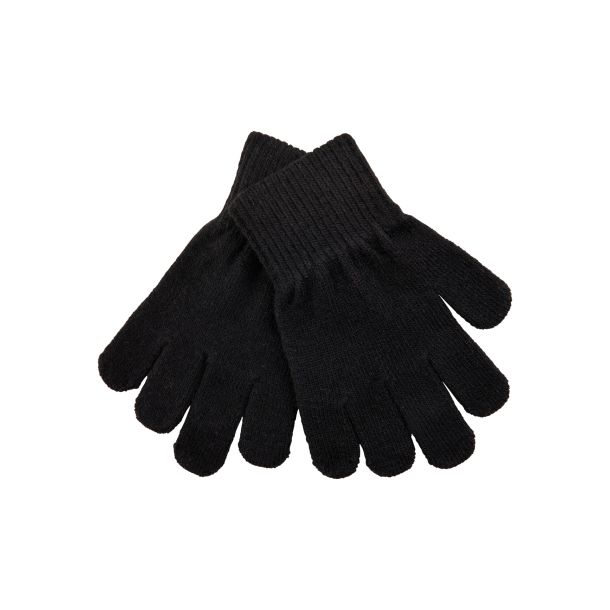 Mikk-Line - Sch&ouml;ne Strick-Handschuhe mit Wolle in Schwarz