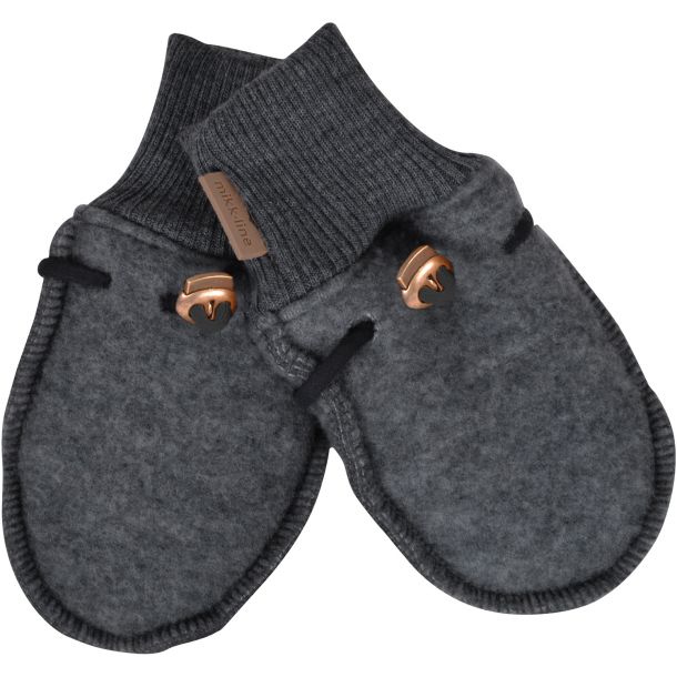 Mikk-Line - Sshne Handschuhe aus Merino-Wolle, Farbe: Antracite Melange