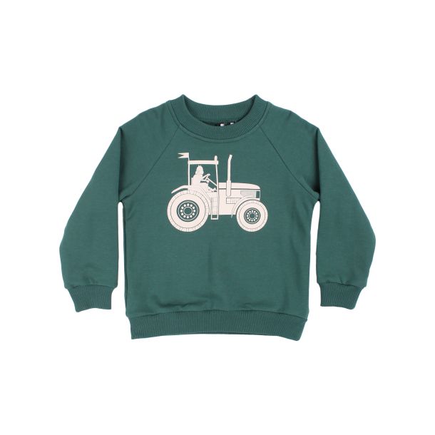 Danefae - Amerika Sweat - Sweatshirt med Traktor i Army