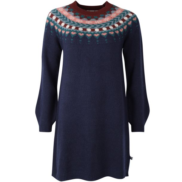 Danef - Danesukkertop - Wool Sweater Dress, dark navy