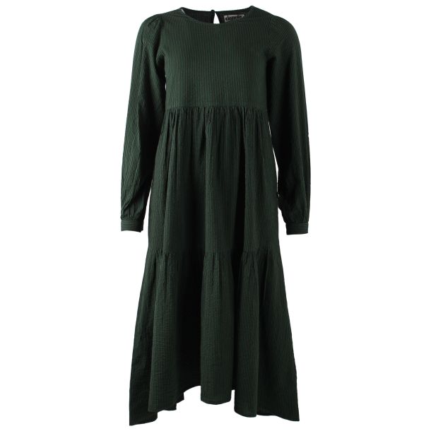 Danefae - Oktober Dress - sch&ouml;nes Kleid in schwarz/khaki