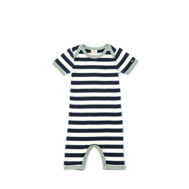 Smallstuff - Summersuit - stribet - navy/hvid