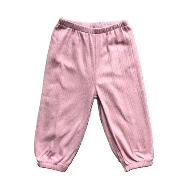 Okker Gokker - Baby Pointelle Hose in rosa