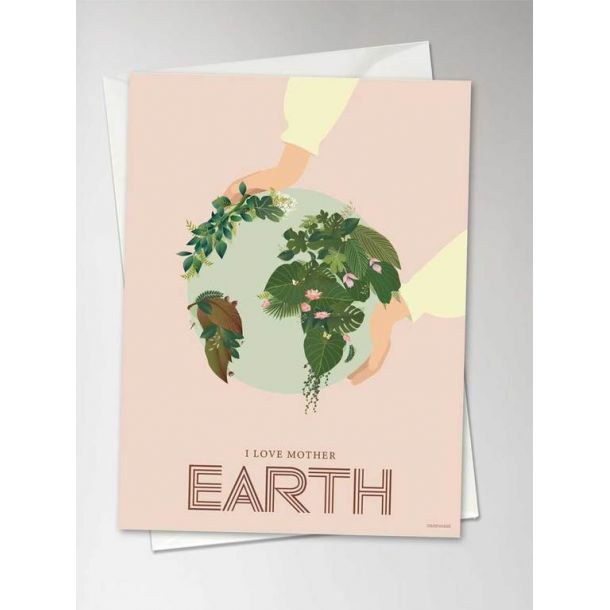 ViSSEVASSE - I LOVE MOTHER EARTH - Anledningskort, A5