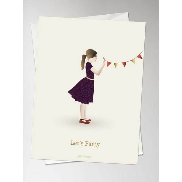 ViSSEVASSE - Let's Party - Anledningskort, A5