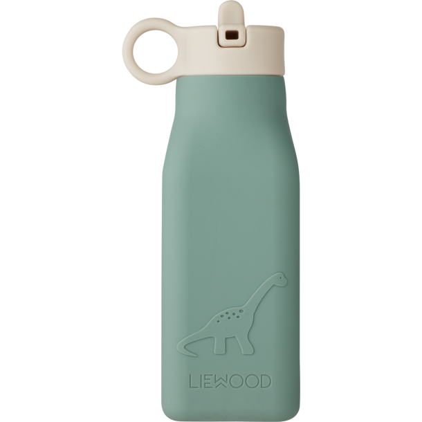 Liewood - Wasserflasche aus Silikon - Dino peppermint