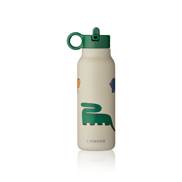 Liewood - drikkedunk termoflaske med dinosaurs, 350ml