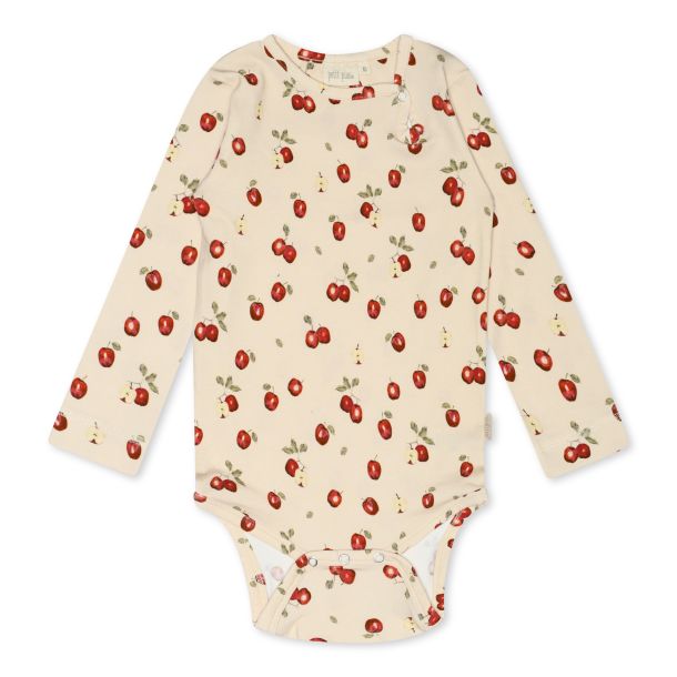 Petit Piao - printed langrmet body, apple aop