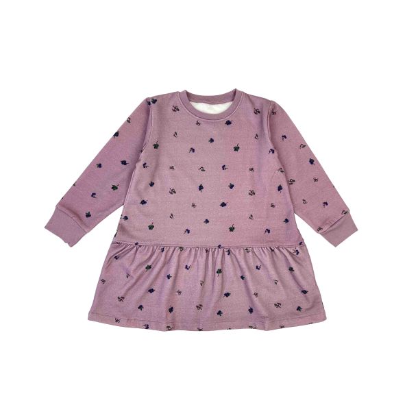 Okker Gokker - sd sweatkjole, blueberry