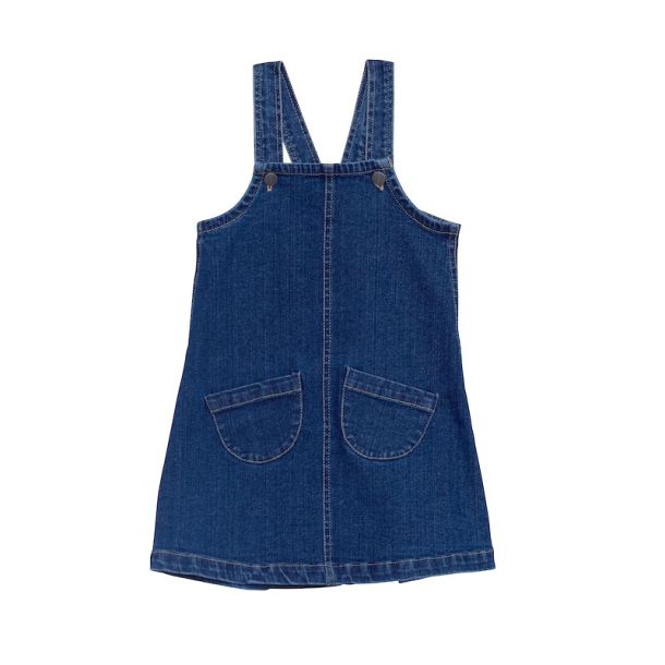 Okker Gokker - sd denim kjole, bl