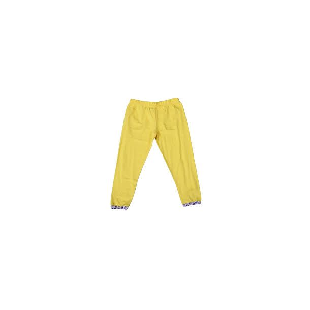 Småfolk gule leggings med æblekant - Underdele -