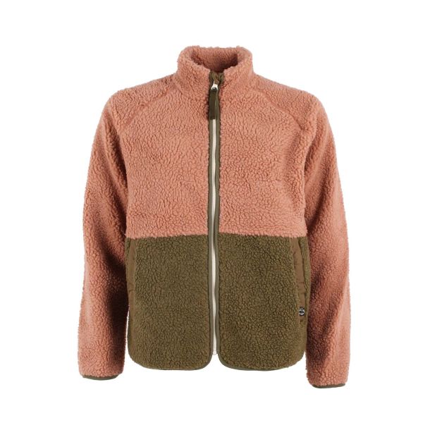 Danef - Danegreatness - Fleece Jacket,  Antique Rose/ Khaki