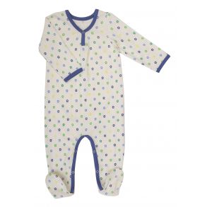 Katvig Baby Latzhose Overall aus Bio-Baumwolle in dunkelblau aus Feincord 
